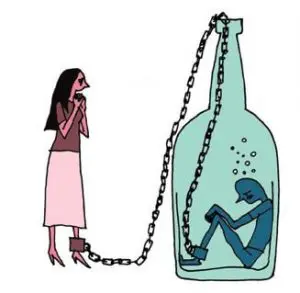 Codependencia emocional, depender de una persona con dependencia